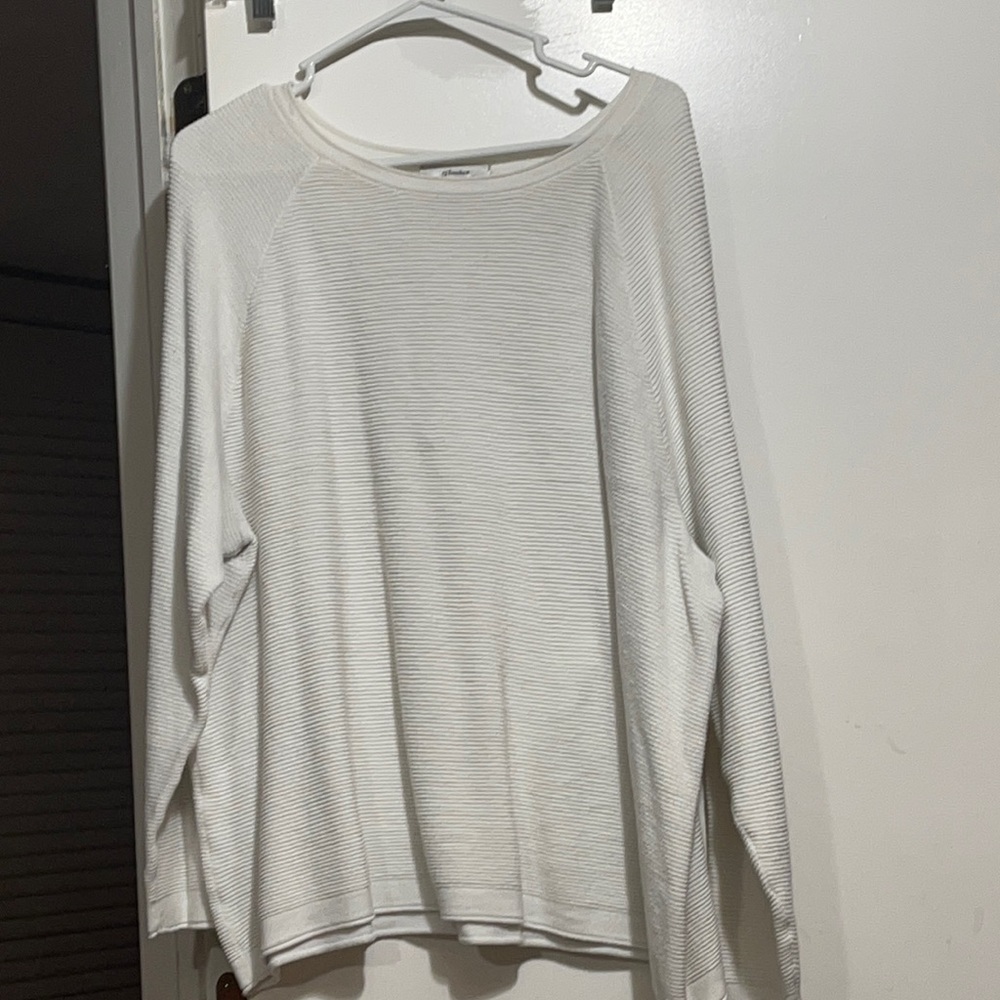 White light sweater